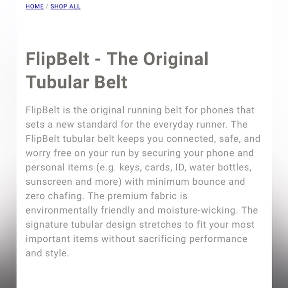 Flip belt for exercise - Picture 4 of 4